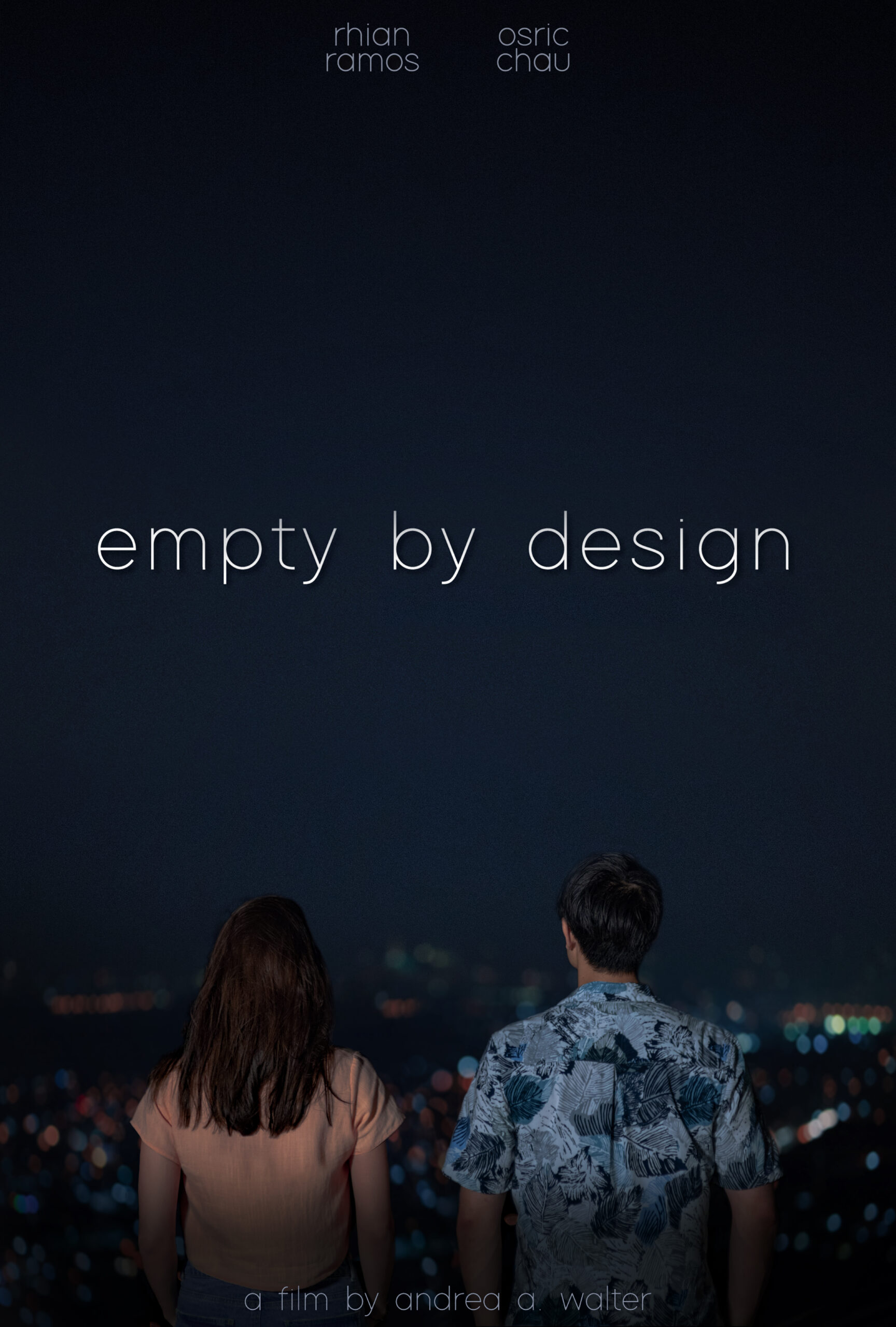 EMPTY BY DESIGN poster