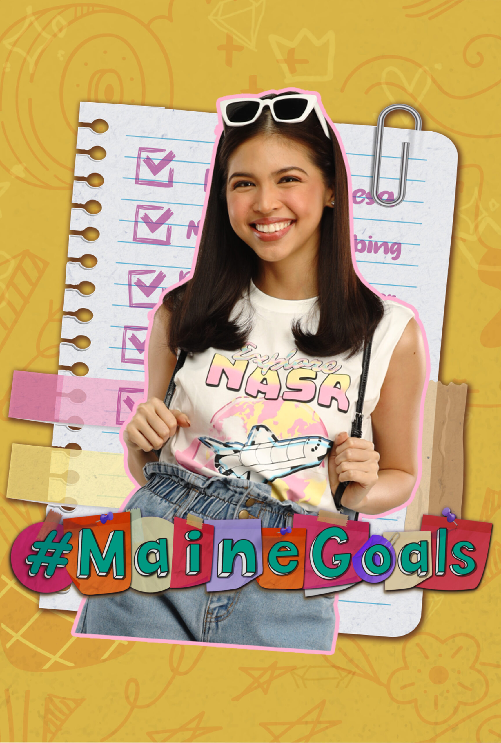 MAINE GOALS poster