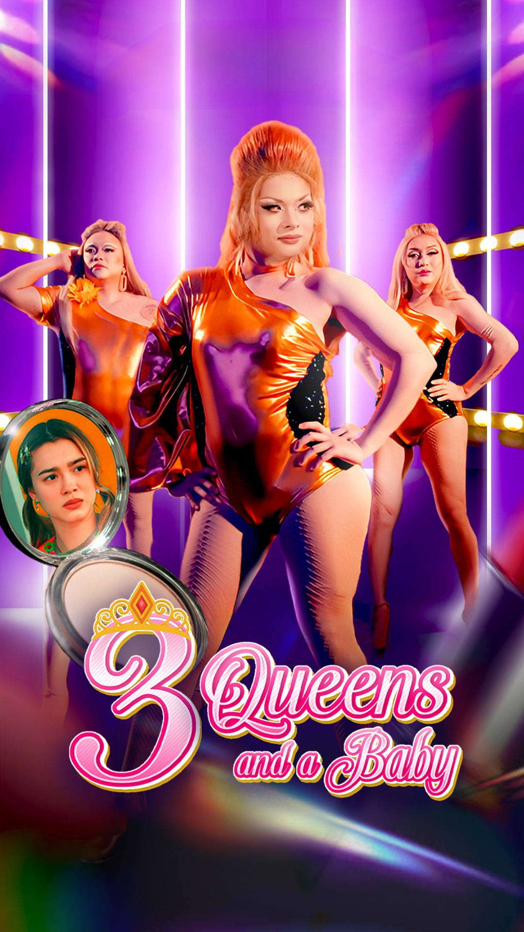 3 QUEENS AND A BABY poster